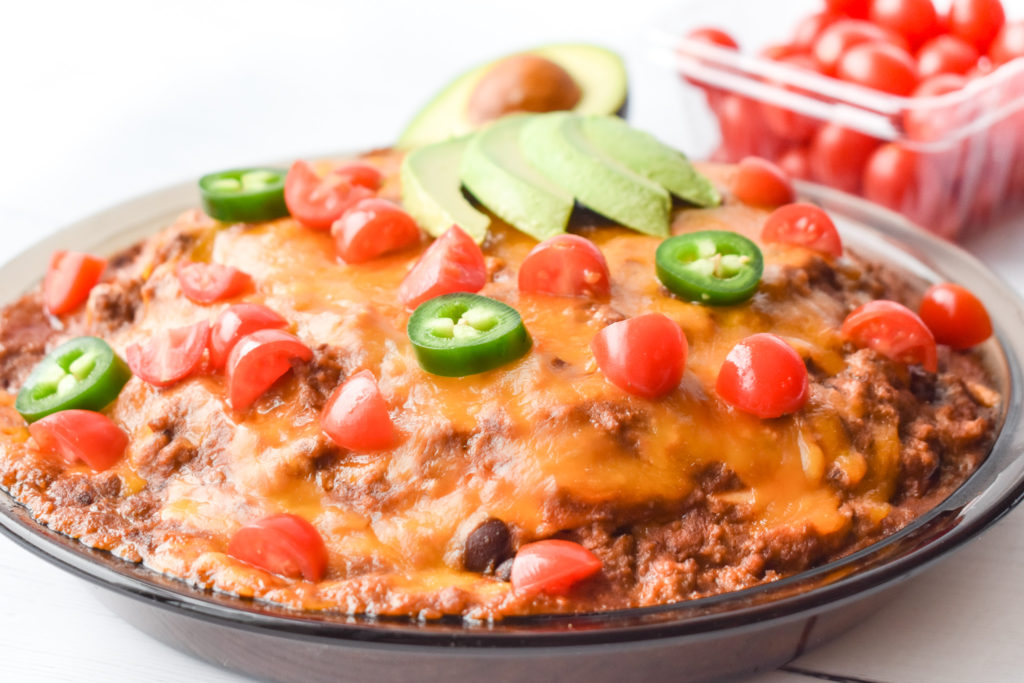 Stacked Enchiladas Dance Around The Kitchen