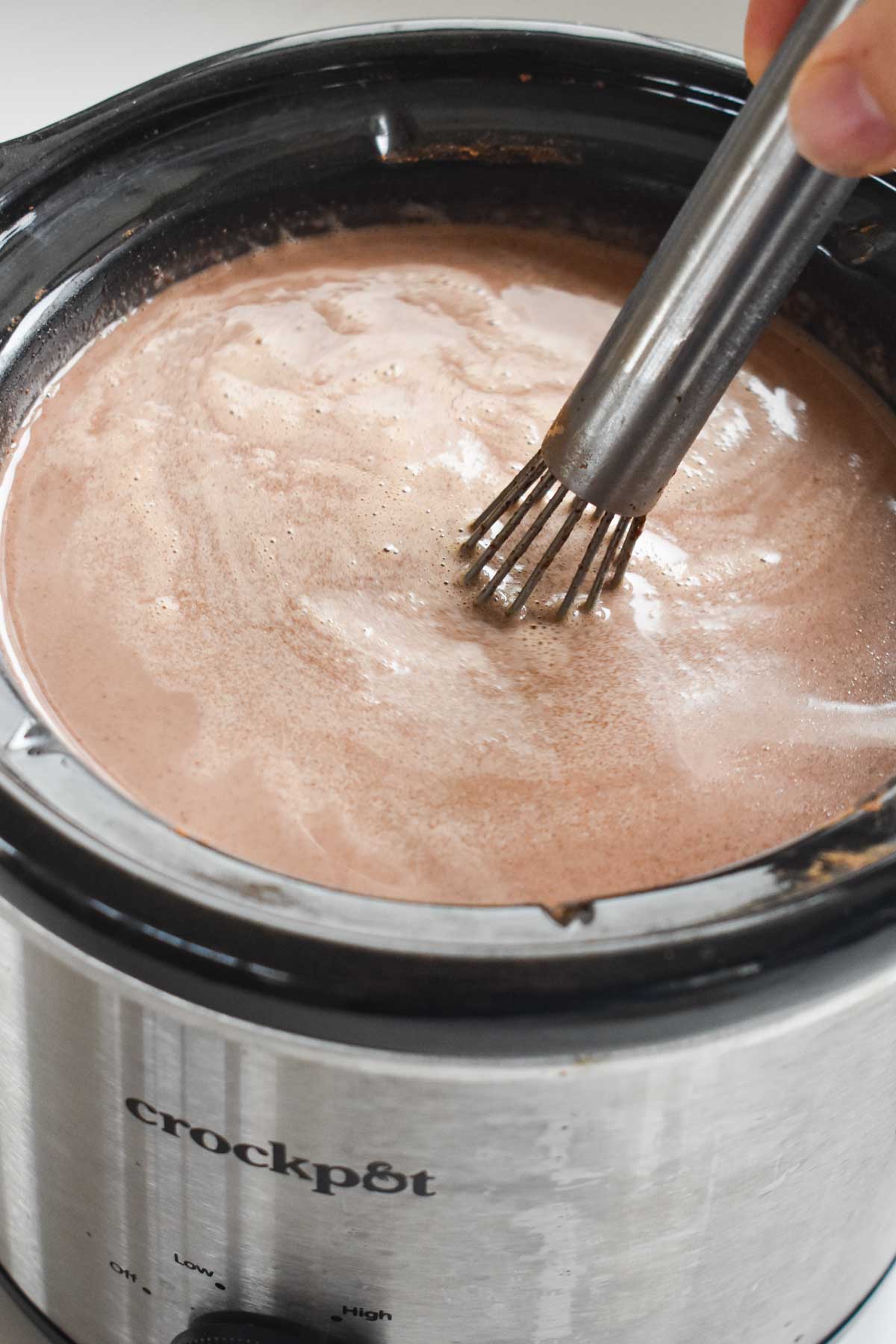 Crockpot Hot Chocolate • Dance Around the Kitchen