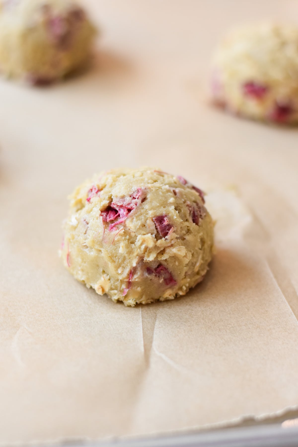 Rhubarb Cookies • Dance Around the Kitchen