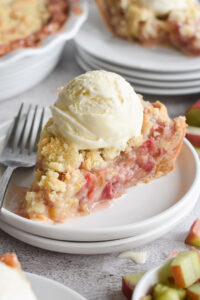 Rhubarb Pie • Dance Around the Kitchen