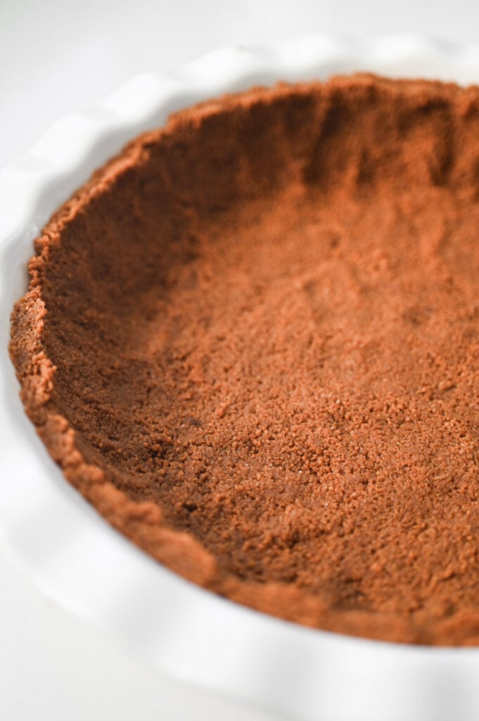 Biscoff cookie pie crust.